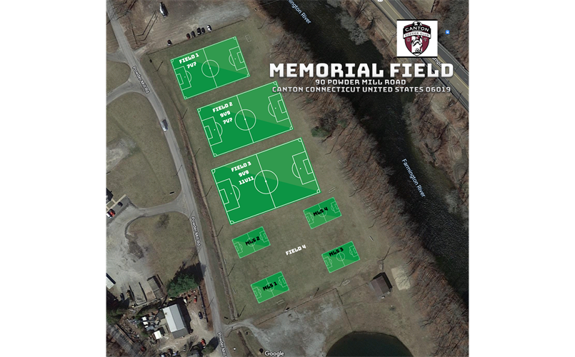 Memorial Field Map